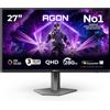 AOC AGON PRO AG276QZD2 Monitor PC 67,3 cm (26.5) 2560 x 1440 Pixel Quad HD QD-OLED Nero, Grigio GARANZIA ITALIA