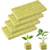 OFFCUP 200 Pz Cubi Coltivazione Lana, 2,5x2,5x2,5cm, Cubi Lana Roccia | Ockwool Grow Cubes, Rockwool Cube per Serra Idroponica Talee Soilless Cultivation