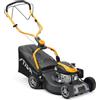 STIGA Combi 548 S Tagliaerba a trazione, piatto di taglio in acciaio da 46 cm, motore a scoppio da 139 cc, raccoglierba da 60 l, manubrio regolabile Fulcrum, sistema di taglio 3-in-1