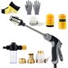 Generic Idropulitrice Waterblitz 2026, idropulitrice Water Blitz con accessori, pistola idropulitrice ad alta pressione per tubo flessibile da giardino, ugello rotante a 360°, lavaggio auto, doccia per
