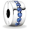 JCaleydo Charm, Argento Sterling 925, Compatibile con Bracciale Pandora