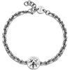 S'Agapõ Bracciale Uomo in Acciaio e Cubic Zirconia con Simbolo Rosa dei Venti | Collezione Nautika - SNK17