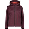 CMP Giacca Donna Cappuccio Zip Giacca in softshell Donna
