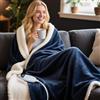 Fohil Coperta Termica 130x160cm Coperta Elettrica con Spegnimento Automatico, 9 Livelli di Riscaldamento e 10 Timer, Flanella Coperta Riscaldante Elettrica per Casa & Uffici, Lavabile in Lavatrice
