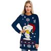 United Labels The Peanuts Snoopy - Abito da donna in maglia con cuscino caldo, colore blu