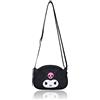 Roffatide Kuromi Borsa a tracolla piccola Borsa a tracolla Portafoglio donna porta carte Borsa a mano Rosa