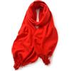 KARMA.DIEM Sciarpa Donna Invernale e Uomo - Cashmere & Merino Touch - Morbida, Calda e Grande - Sciarpone Invernale XXL 180x65cm - Pashmina Elegante per Cerimonia e Regalo