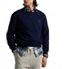 Polo Ralph Lauren MOD. 710766772 Felpa Girocollo Magic Custom Fit Uomo Blu XL