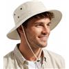 Zylioo Cappello da pescatore XXL con testa grande, cappello da pescatore oversize
