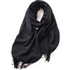 KARMA.DIEM Sciarpa Donna Invernale e Uomo - Cashmere & Merino Touch - Morbida, Calda e Grande - Sciarpone Invernale XXL 180x65cm - Pashmina Elegante per Cerimonia e Regalo