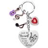 Melix Home Taylor Citazioni Merch Music Lover Portachiavi Regali Per Fan Teen Ragazze Figlia Donne Carino Portachiavi