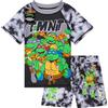 Teenage Mutant Ninja Turtles Costume Piscina Bambino 2 Pz con Costumi da Bagno Tronchi Maglia per la Vacanza in Spiaggia e al Mare