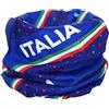 Euroscarves Italy Italia - Scaldacollo tubolare (bandana, passamontagna, maschera da sci, fascia), Italia, Fits all
