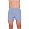 JULIPET Uomo JPN623 Forli' Boxer in Popeline di Puro Cotone