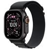 Apple - Watch Ultra 3 GPS + Cellular 49mm Cassa Titanio Nero con Alpine Loop Nero- Large - SPEDIZIONE GRATUITA