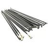 SQIANKUN Raggi Bici Raggi 12 pz/Lotto J-Bend T302 in Acciaio Inossidabile Nero 220mm-301mm for Bici da Bicicletta