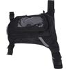AUTSUPPL Marsupio da Gamba Multifunzione 1l in Nylon Oxford Nero | Cuciture Riflettenti, Mani Libere, per Caccia e Trekking, Abs, per Donne
