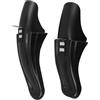 Kichvoe Parafango per Bicicletta, Parafanghi Bici, Plastica Nera, Protezione da Fango e Acqua, Installazione Facile, per Mountain Bike e Bici, Sport All'aperto