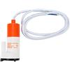 Domary Pompa a Pressione dell'Acqua a Membrana 12V 4,2 GPM Autoadescante | Materiale ABS, Riduzione del Rumore Antivibrante, Protezione da Sovraccarico, Flusso di 16 L/min, Pressione di 0,6 Bar,