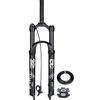 LHHL 26/27,5/29 Forcella Ammortizzata Aria Montagna Sgancio rapido 9×100mm | Tubo dritto 1-1/8 Corsa 120mm Blocco manuale/remoto Forcelle anteriore per Bicicletta XC AM Freno a disco