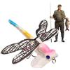 Generico Dragonfly Fishing Lure - 7.5cm | Lifelike Action, For Bass | Built-in Rattles, High Carbon Steel, Aerodynamic Casting, For & Saltwater