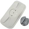 Domary Base di Ancoraggio per Pontile per Kayak Gommone, Sedile con | PVC Anti-invecchiamento Solido, Morsetto per Pala Che Tiene Saldamente la Pala, Adatto per Canoa, Zattera, Gommone, Barca