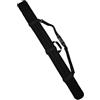 Sandyseptember Split Ski Carry Bag 170cm impermeabile tessuto elastico | Sistema a doppia cinghia, vestibilità regolabile, presa sicura per sci, dimensioni 150 cm, design di colore nero