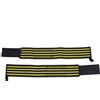 aqxreight 1 Paio/Set Fitness Sollevamento Pesi Fasce per i Polsi Training Compressione Supporto per Il Polso BraceRed Pesi Neri o Quando la Chiusura Fornisce Un Esteso e con Il Supporto per Il (#1)
