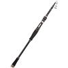 JIASHUNHE Canna da Pesca Canna da pesca telescopica in fibra di carbonio, canna spinning, 1,8/2,1/2,4 m, lancio, feeder, alla carpa super dura