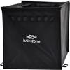 Easnea Borse pieghevoli in corda da arrampicata Sling Cord Deploy Rope Cube Storage Bag Climbing Throw Line Cesto di stoccaggio Arboricoltore Arboricoltore Linea Box per Campeggio Escursionismo Arrampicata,
