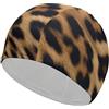 Anceky Cuffia da nuoto Golf Club per donne e uomini, cuffie da bagno impermeabili, mantengono i capelli asciutti, elastiche, cuffie da nuoto per adulti, comode cuffie da nuoto per capelli lunghi, cuffie da n