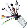Generic Controller BLDC Onda sinusoidale a 3 modalità 24V 36V 48V 350W 500W 25A for 5 Pin S866 SW900 G51 S966 N. 2 protocollo LCD misuratore e-Bike Scooter