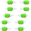 Vdaxvme 10 clip per lenza da pesca con fibbia, stopper per mulinello da baitcasting, lenza da pesca, fissaggio rapido, strumento di installazione rapida