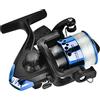 Emoshayoga Mulinello da Pesca Spinning a 3 Cuscinetti 5.2 1 Leggero 175 G | Plastica Nichelata, 3 Cuscinetti, Rapporto 5.2, 172‑175 G, per la Pesca in Acqua dolce.