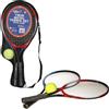 Atoz Set da Tennis per Bambini dalla A alla Z, in Metallo, con 2 Racchette e 1 Palla, per attività all'aperto