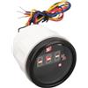 Domary Indicatore Livello Carburante Digitale 52mm DC 9-32V per , Yacht, | Costruzione in Acciaio Inossidabile, Monitoraggio Accurato del Livello Dell'olio, Sensore da 240-33Ω, Design a Disco Nero