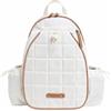 Ronyme Borsa per Pickleball Leggera Profilo Snello, Borsa per Pickleball con Tasche Laterali, Compatto, Uscite Casuali, Organizzazione Quotidiana, Bianco