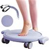 Generico Pilates Sliding Disc - Core Training Silent Disc Equipment With Wheels | Silent Gliding Discs | Core Training Silent Disc Equipment with Wheels | Workout Pilates Sliders | for Equipment Fitness Core