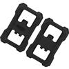 Jiawu Pedale in Nylon con Carbonio, 9,2 Cm, Chiodo Antiscivolo | Accessorio pedale senza clip, 95 g, per M520 M540 M8000 M9000, trail riding, smontaggio con chiave esagonale