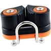 Alomejor Morsetto per Kayak, Carico 300kg, Design in Nylon | Costruzione durevole, compatibilità con da 3-12 mm, di passacavi