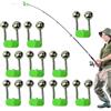 Generico Campane da pesca per canne Allarme stabile, Campane per canna da pesca, | 10 campanelli a per canna da pesca, con doppio suono rinforzato, accessori per la pesca.