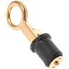 Luxshiny Tappo di Scarico per Kayak, Sostituzione Marina in Ottone e PP | Barca e Kayak, Blocca L'infiltrazione D'acqua, Leggero e Portatile, Colore Oro
