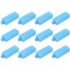 VILLFUL 12 Pezzi Cooler Ice Packs Riutilizzabili in PE per Borsa Frigo, Blocchi Congelatore Compatti, Raffreddamento Rapido per Viaggi e Scuola
