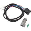 Domary Kit di Montaggio Interruttore di Inclinazione del Power Trim | Per Scatola di Controllo OEM 5006186, Struttura in Metallo ABS, Usura, Plug and Play, Controllo Dell'inclinazione con