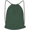 asbwuo Clan Turnbull Hunting Tartan Navy e Verde Plaid Outdoor Leisure Coulisse Zaino Leggero Impermeabile Borsa Sportiva per Uomo e Donna - Palestra, Yoga, Viaggi