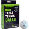 Sure Shot Matthew Syed - Palline da ping pong per esterni, confezione da 12, colore: bianco