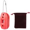 ULTECHNOVO Affilatore per Pattini da Ghiaccio Pietra Levigante Rossa | Plastica e Pietra Levigante, Portatile Portachiavi, per Pista di Ghiaccio Colore Casuale