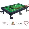 Generico Small Pool Table, Kids Pool Table, Portable Balls Sticks | 21.65x12.6x6.1 inches Table Games for Kids Adults Pool Games