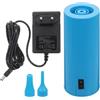 YARNOW Pompa per Palloncini Elettrica, Balloon Pump, Gonfiatore Elettronico Portatile per Palloncini Lunghi, ABS Blu, 18w, Dc 12v, 18lpm, <65 Db, Uso Feste e Decorazioni