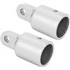 Tbest Coperchio Superiore in Acciaio Inossidabile, Raccordo 22mm, | Accessori nautici resistenti alla corrosione, durevoli, facili da installare